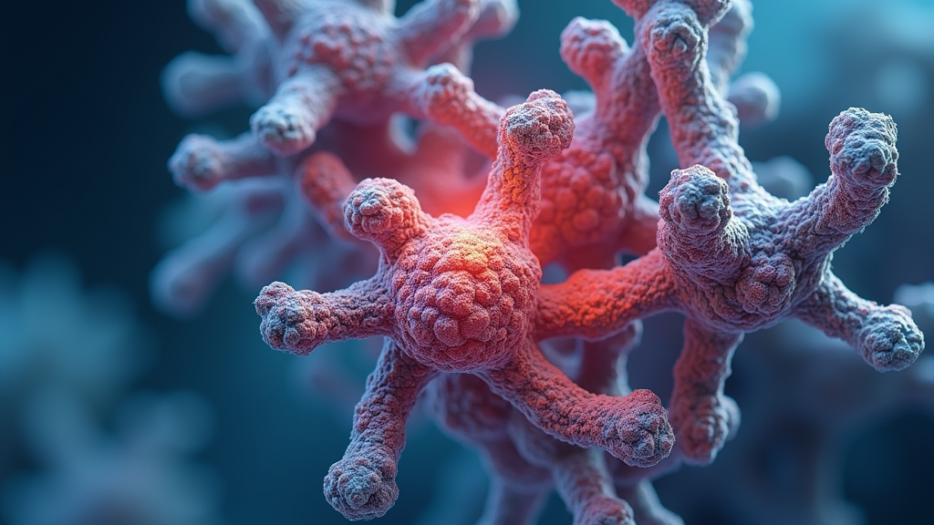 Molecular structures depicting pain pathways